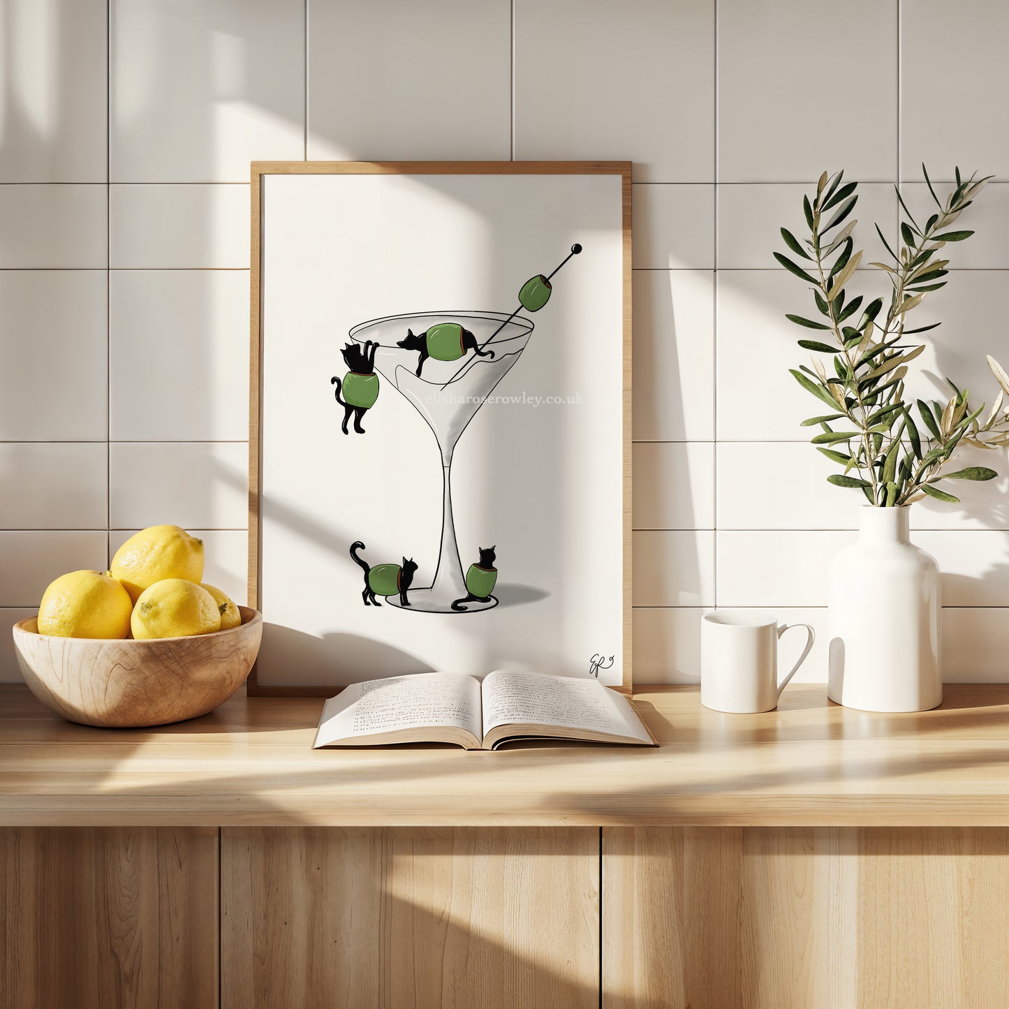 Cat'ini - Hand-drawn and Illustrated Print