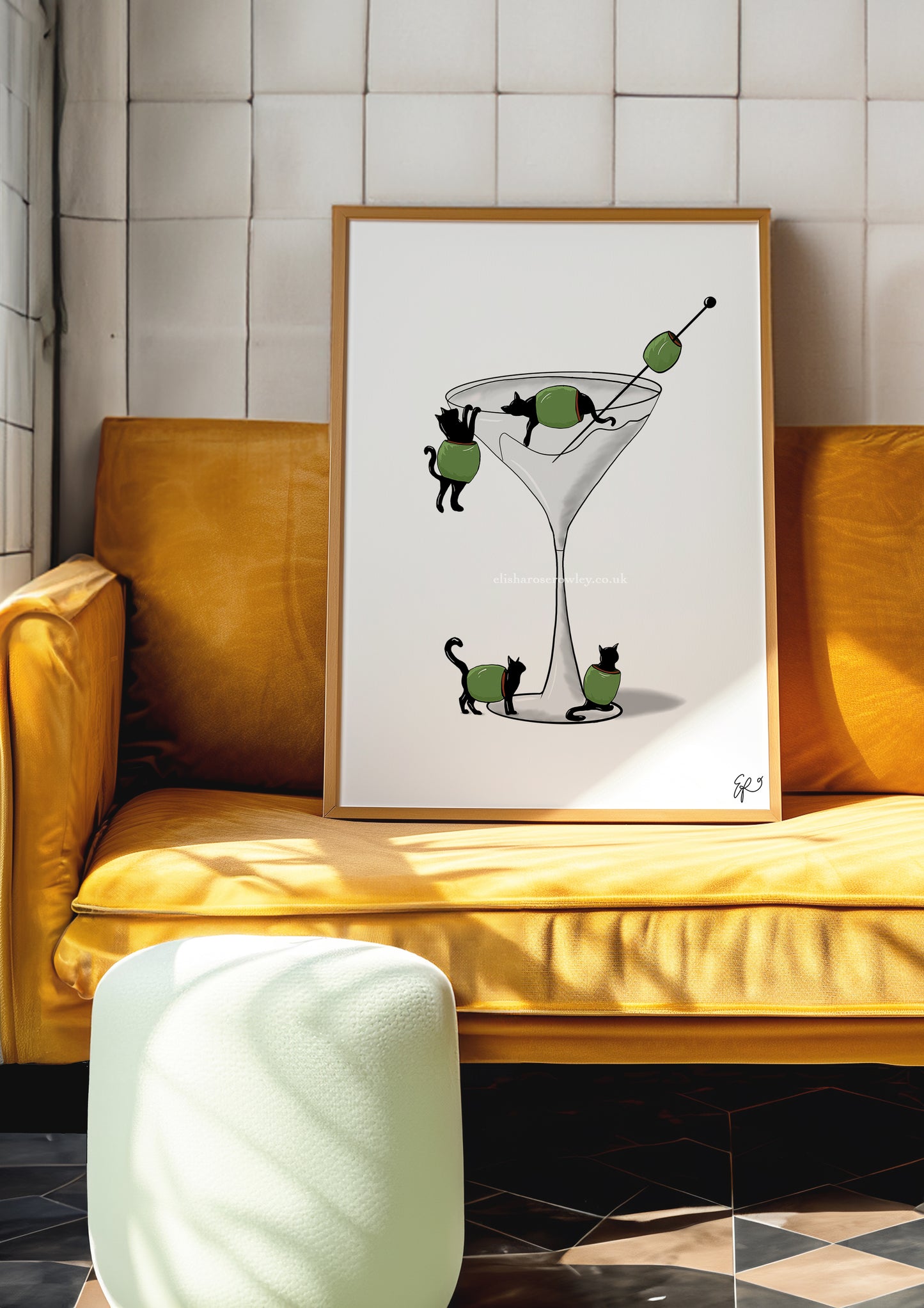 Cat'ini - Hand-drawn and Illustrated Print