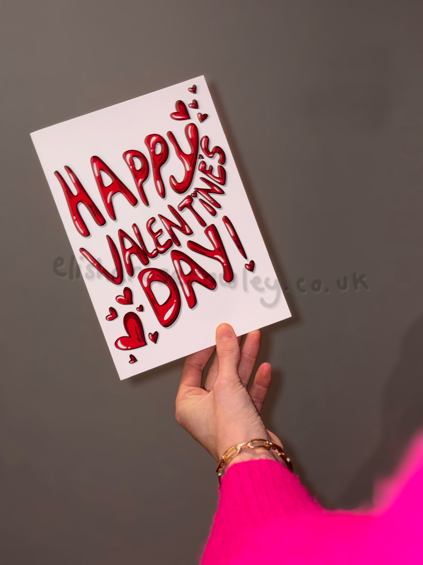 'Happy Valentine's Day' Card! Hand-Drawn and Illustrated Card, A6 or A5
