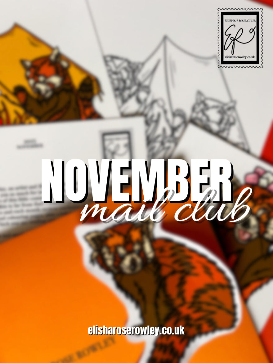 Elisha's Monthly Mail Club!