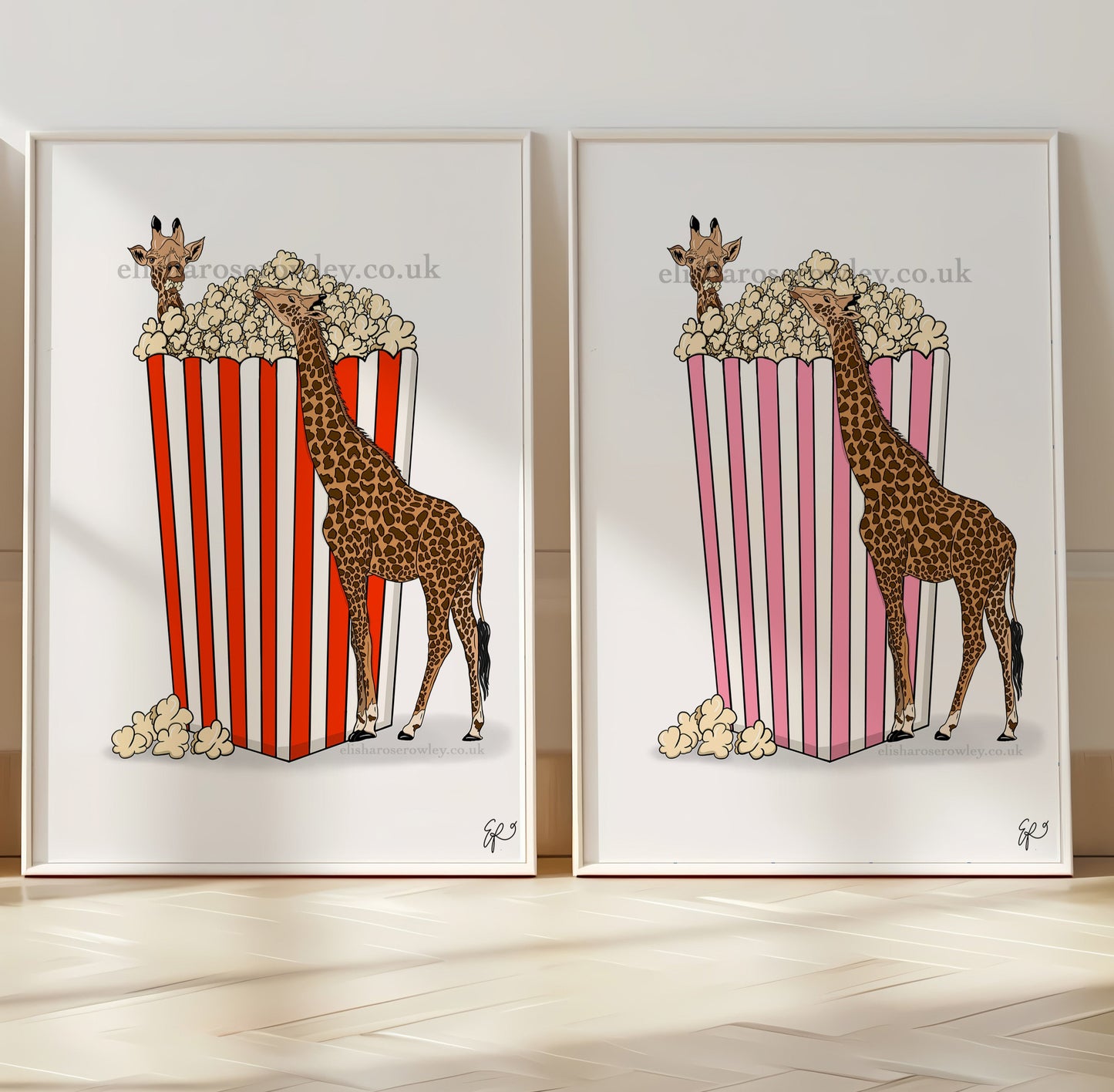 Sweet and Salty - Hand-drawn and Illustrated Print - Available in 2 Colours