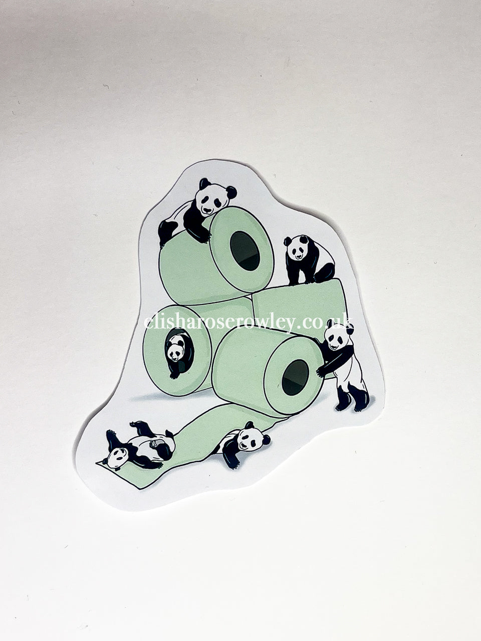 Roll with the Pandas Sticker - 'Unexpected Pairings'