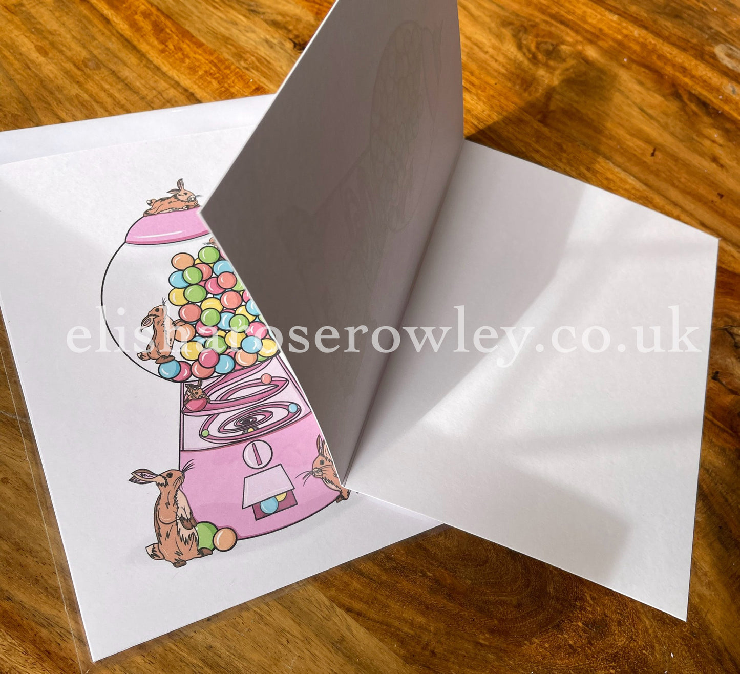 Bubblegum Bunnies Birthday/Easter Greeting Card A5