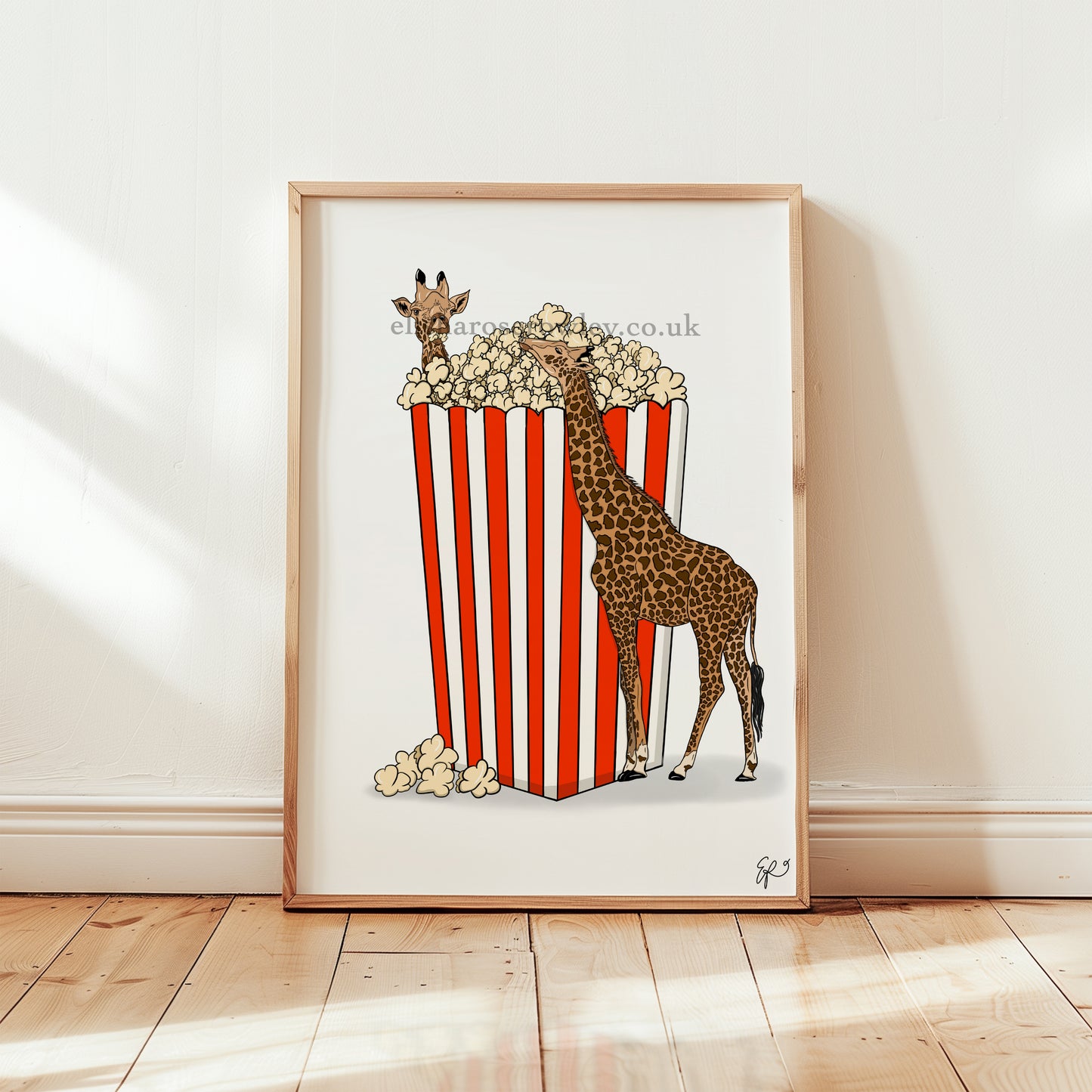 Sweet and Salty - Hand-drawn and Illustrated Print - Available in 2 Colours