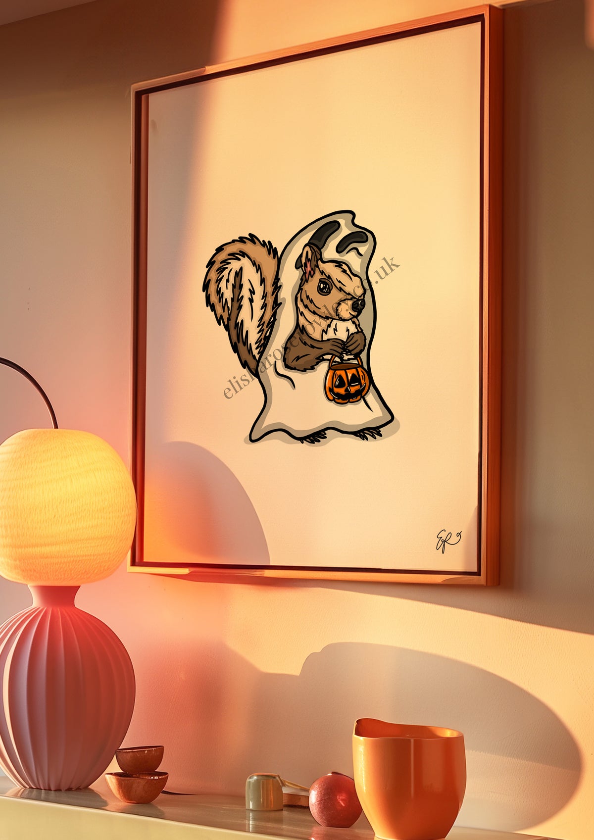 The Little Squirrel Ghost! Autumn/Halloween Collection (Copy)
