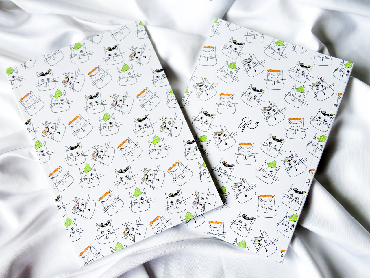 Sushi Cats Notebook, A5