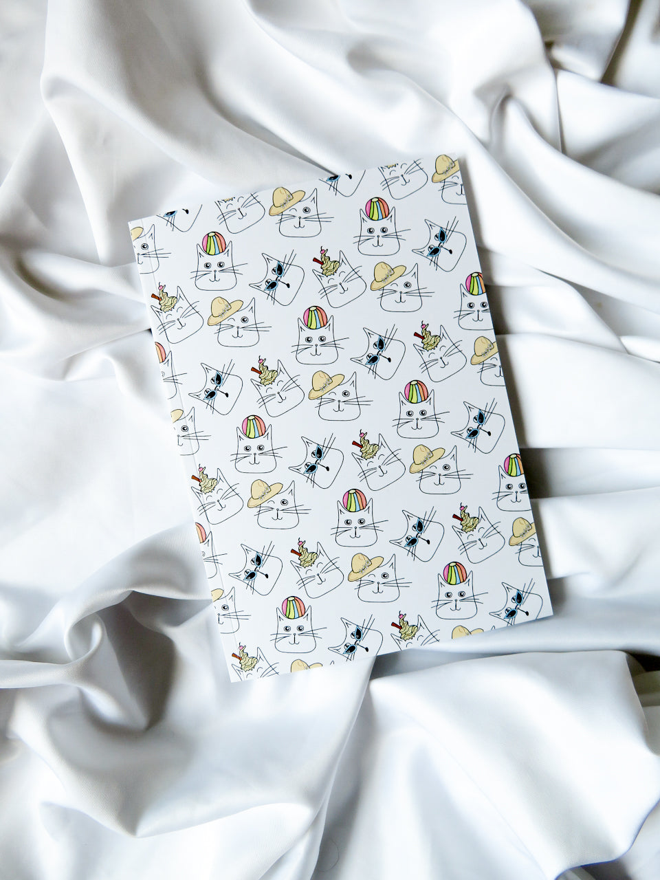 Summer Cats Notebook, A5