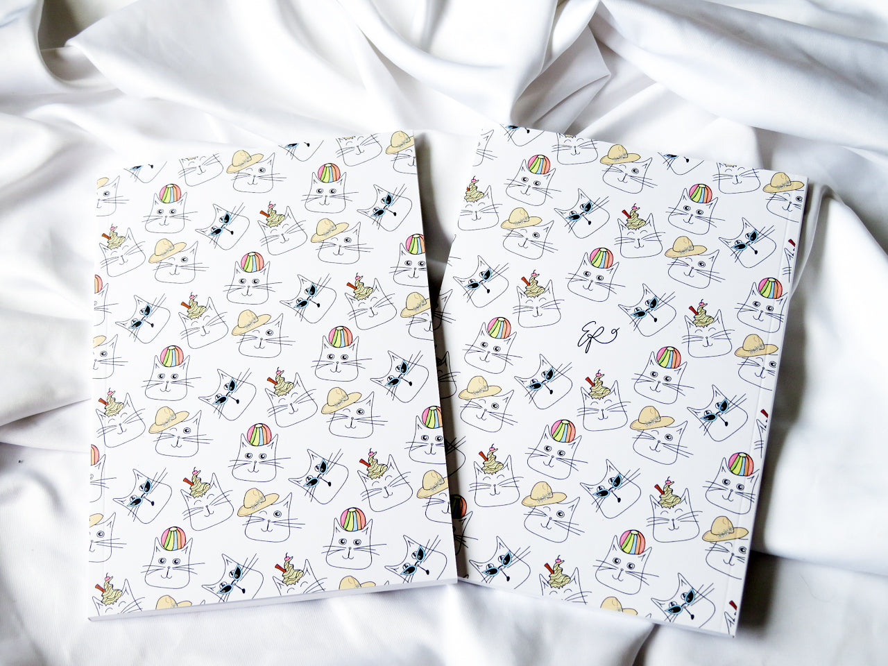 Summer Cats Notebook, A5