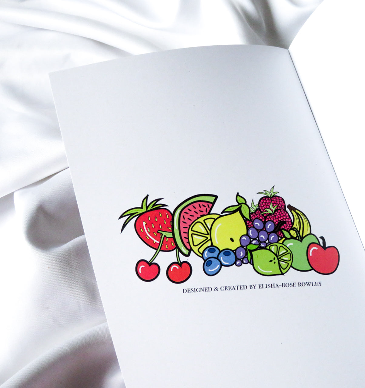 Fruity Fruits Notebook, A5
