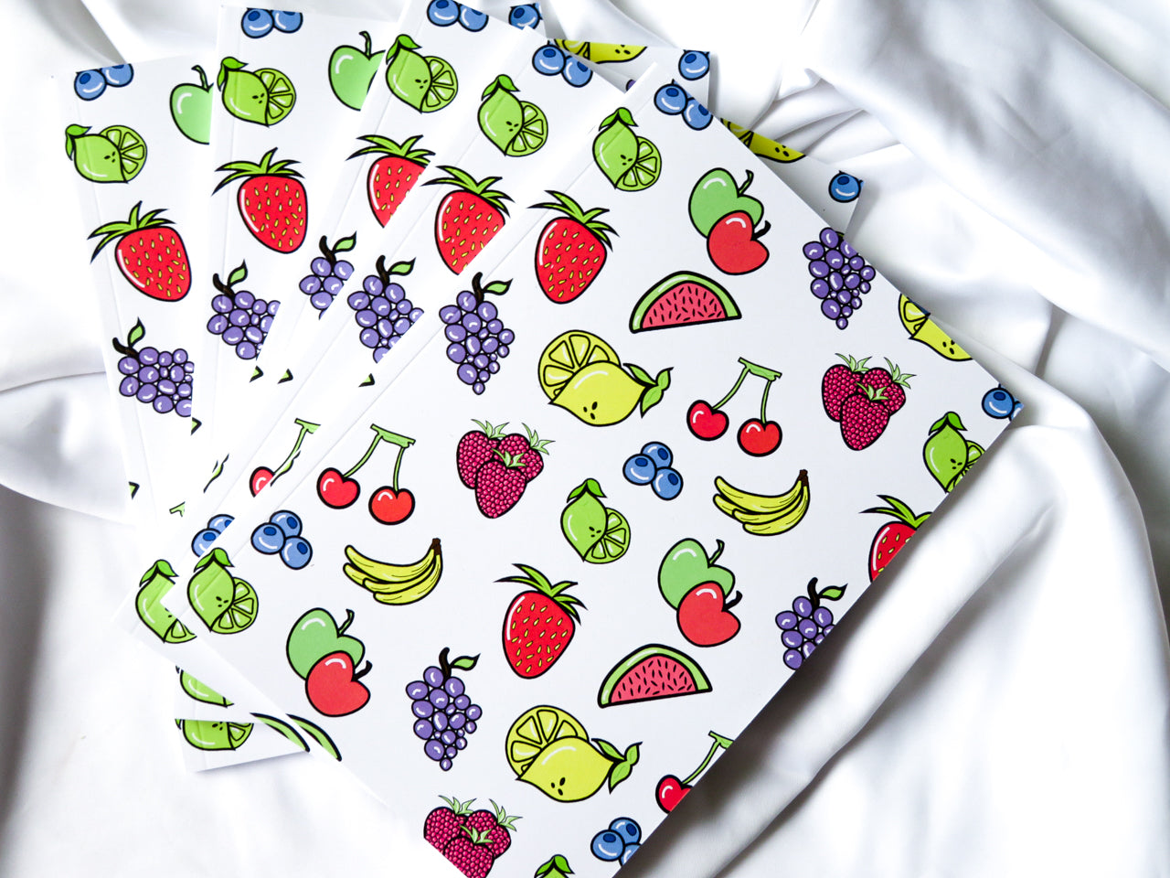 Fruity Fruits Notebook, A5
