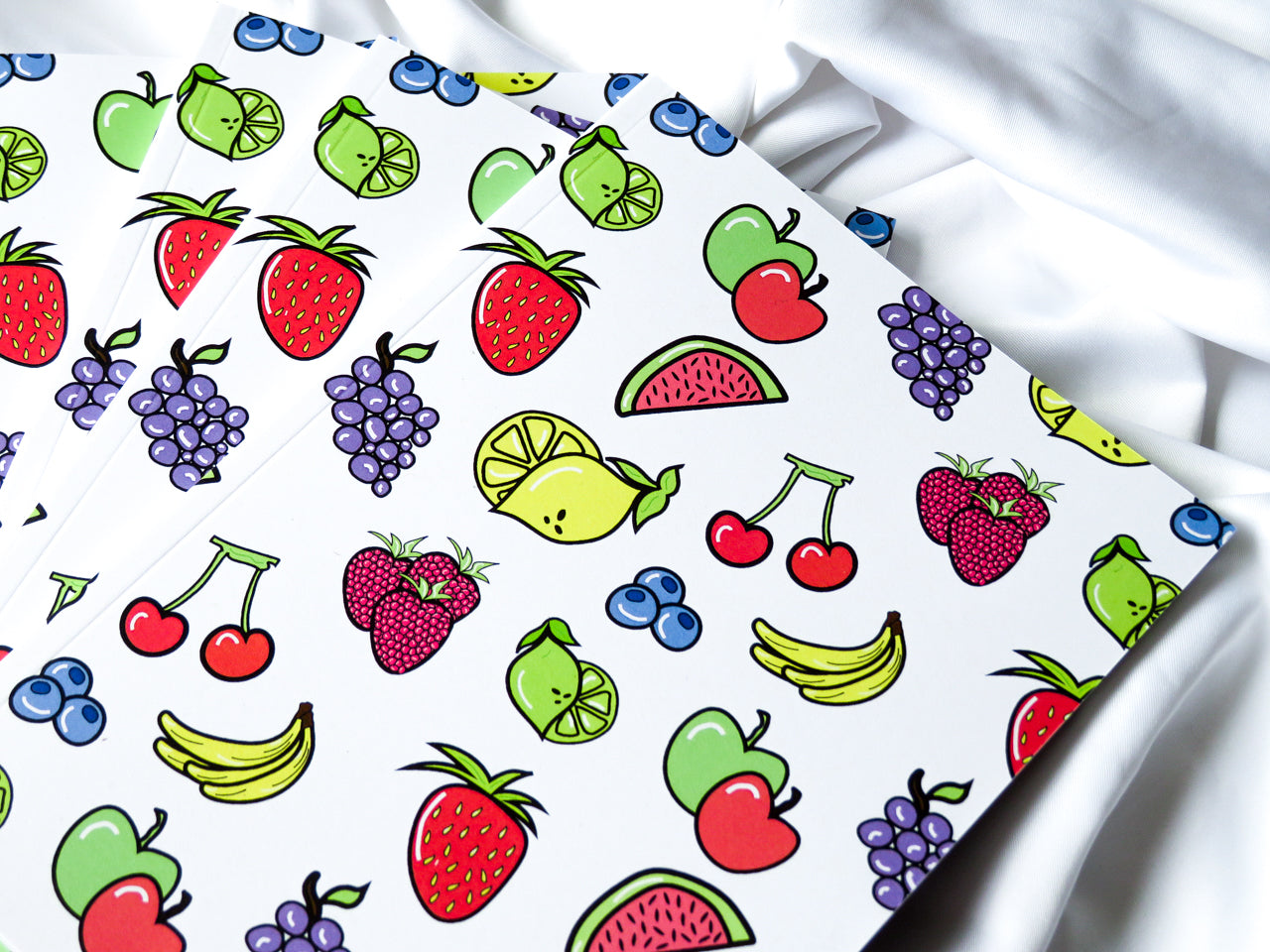 Fruity Fruits Notebook, A5