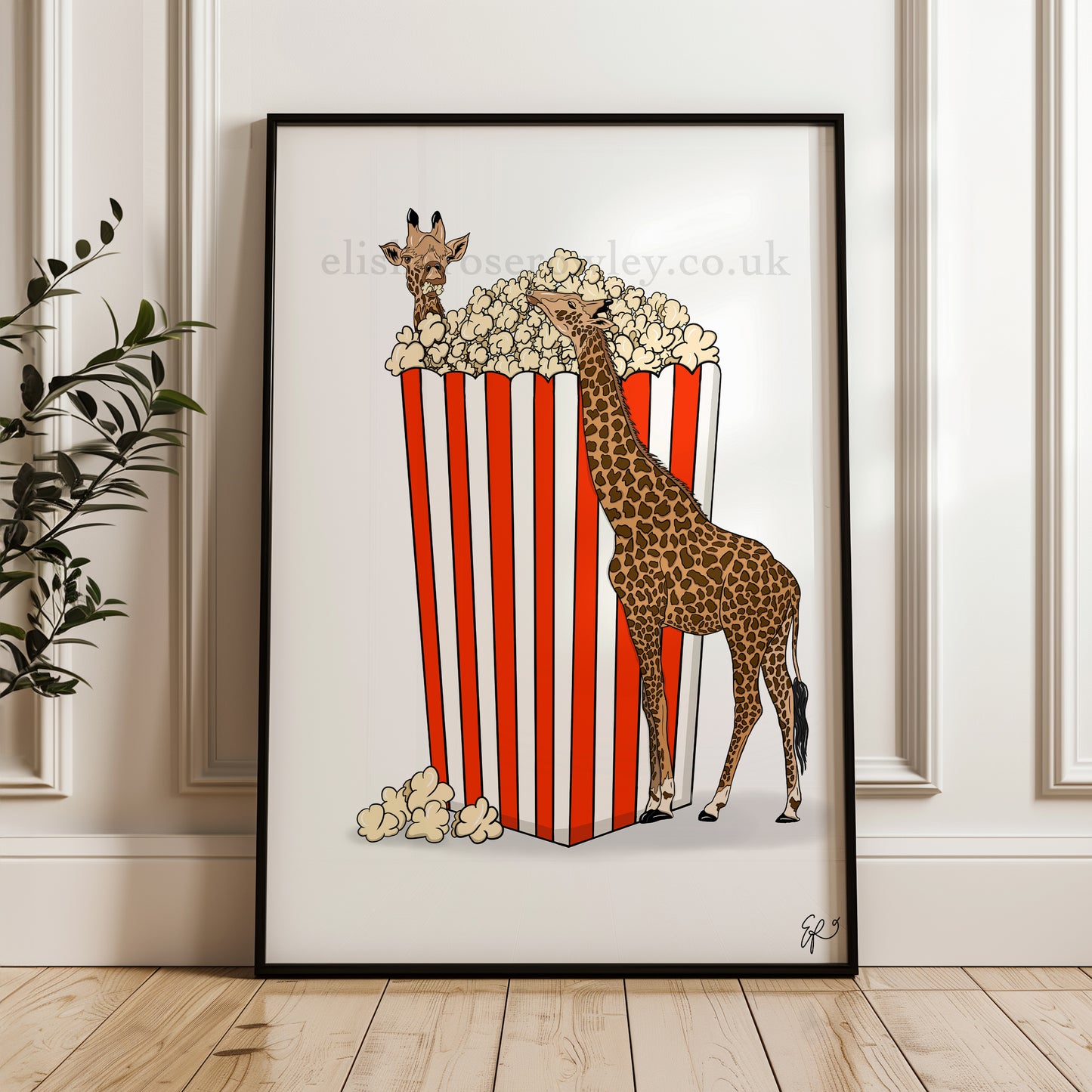 Sweet and Salty - Hand-drawn and Illustrated Print - Available in 2 Colours