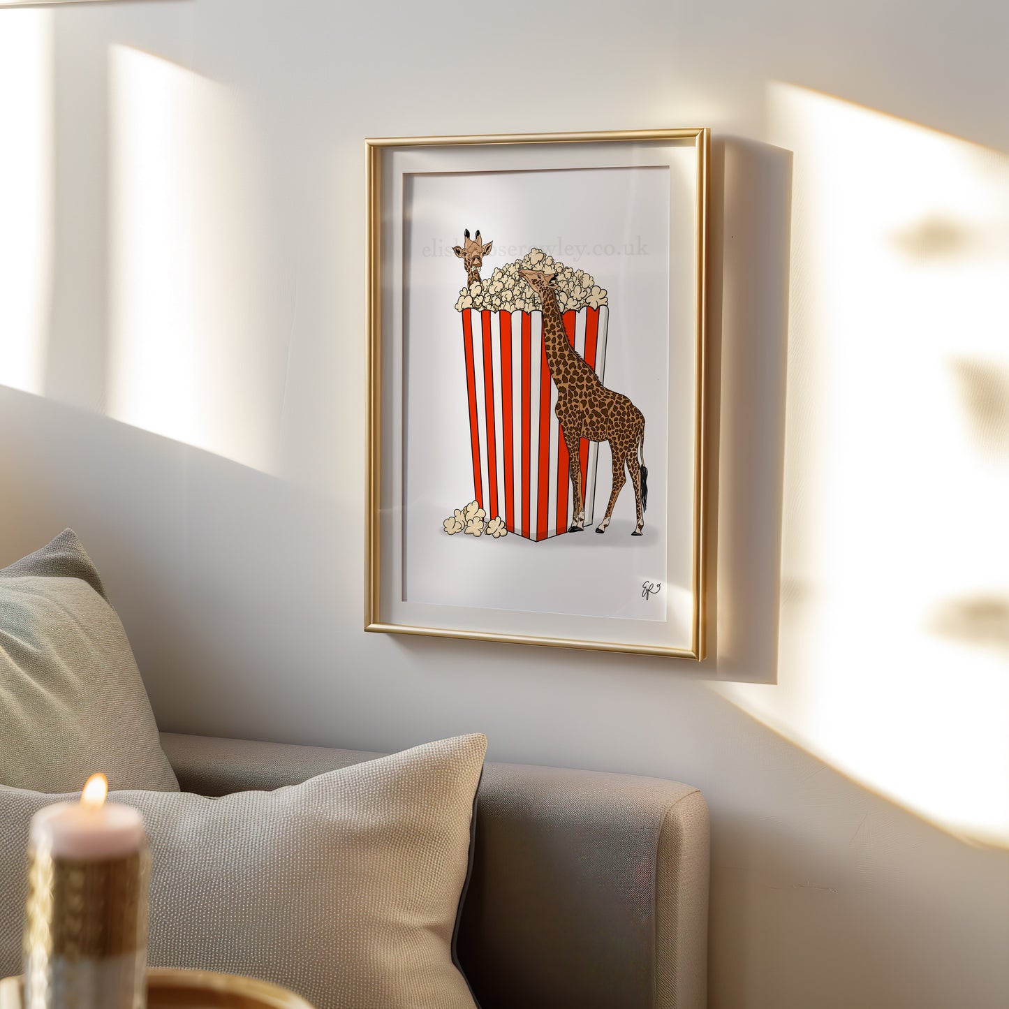 Sweet and Salty - Hand-drawn and Illustrated Print - Available in 2 Colours