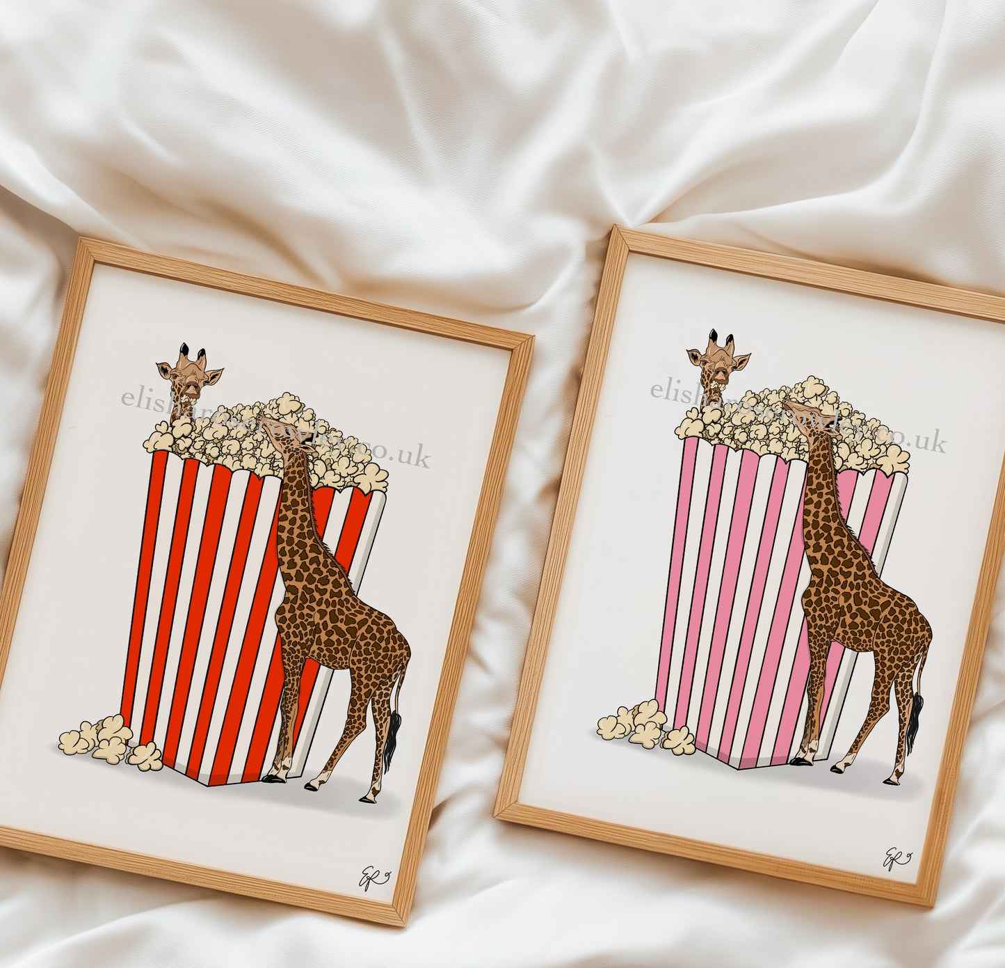 Sweet and Salty - Hand-drawn and Illustrated Print - Available in 2 Colours