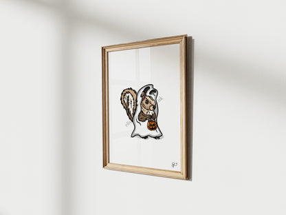 The Little Squirrel Ghost! Autumn/Halloween Collection (Copy)