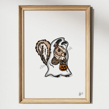 The Little Squirrel Ghost! Autumn/Halloween Collection (Copy)