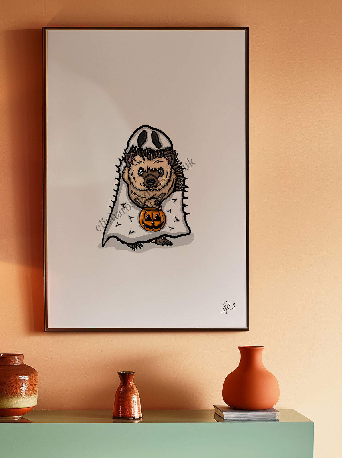 The Little Hedgehog Ghost! Autumn/Halloween Collection