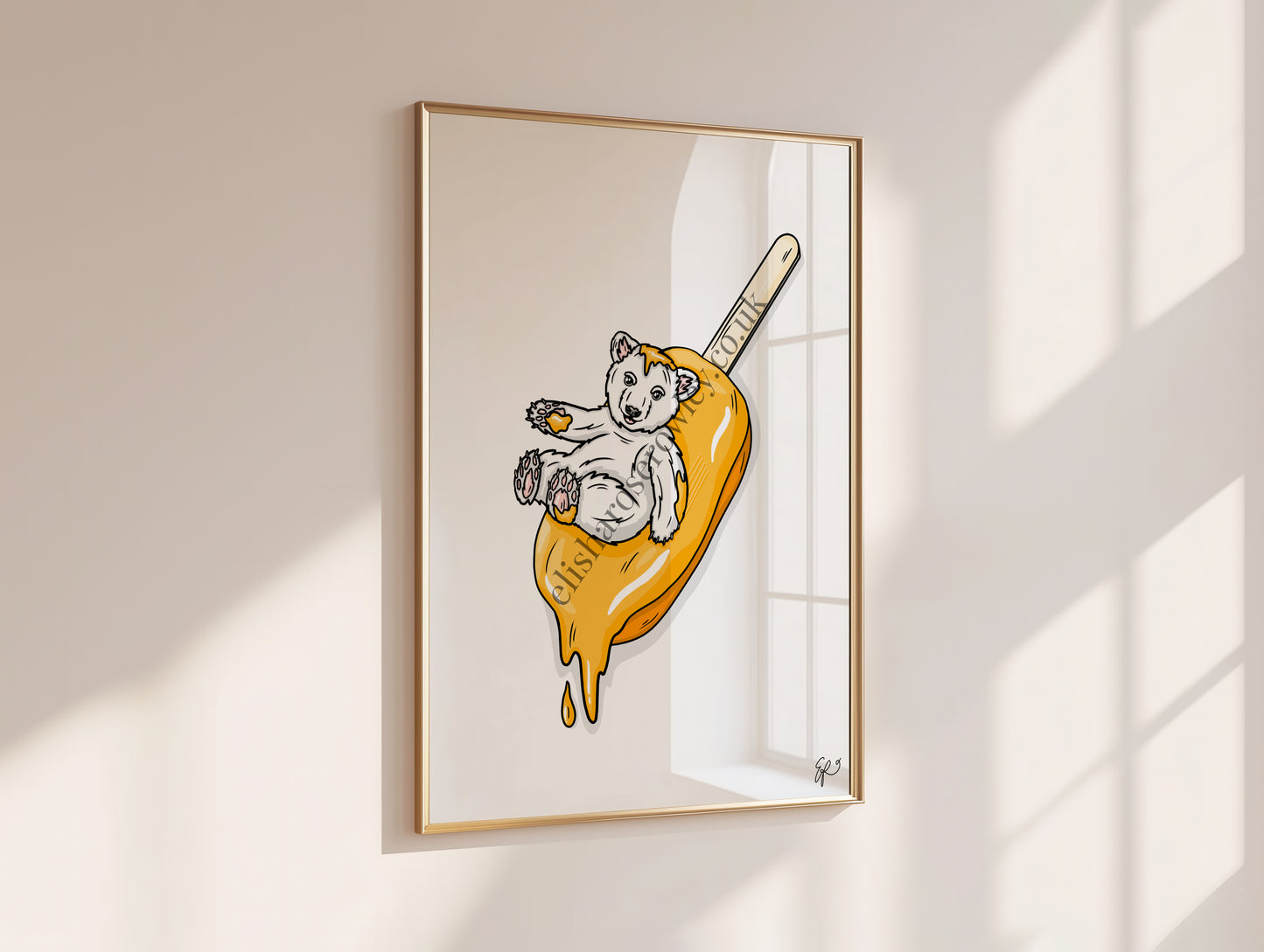 Polar Pop! - Ice Cream Summer Animal Art Print