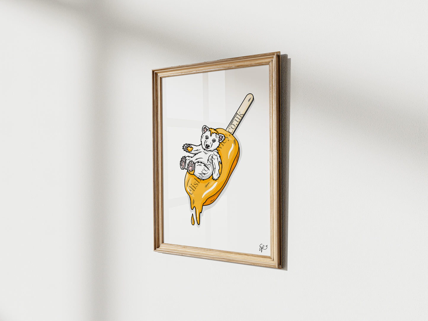 Polar Pop! - Ice Cream Summer Animal Art Print