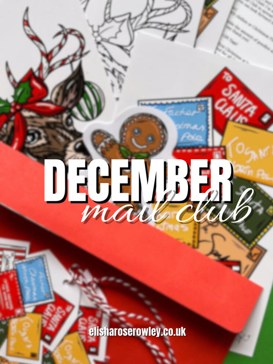 DECEMBER 2025, Past Edition (Elisha's Mail Club!)